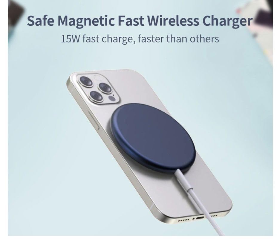Chargeur sans fil rapide induction iPhone MagSafe DrPhone MAG4 - 6