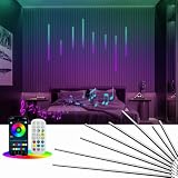 HAMRVL RGB+IC Slat Wall Lights 8PCS