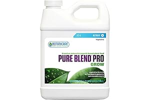 Botanicare Pure Blend Pro Grow Nutrient Formula - Quart