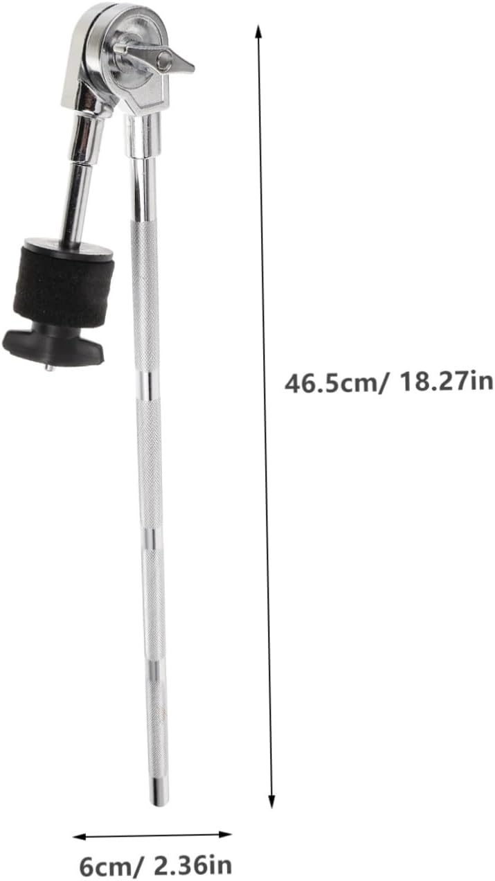 BESPORTBLE Drum Set Clamp Cymbal Arm Extension Clip Durable Drum Mounting Arm with Resistance for Stable Performance Percussion Setup