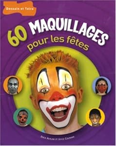 Livres Couvertures de 60 maquillages pour les fêtes
