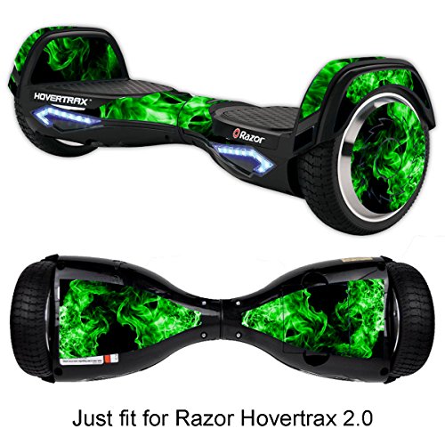 GameXcel Sticker for Hover Board - Skin for Self-Balancing Electric Scooter - Decal for Self Balance Mobility Longboard - Smart Protective Cover Vinyl Case for 2 Wheel Scooter Board Fit for Razor 2.0
