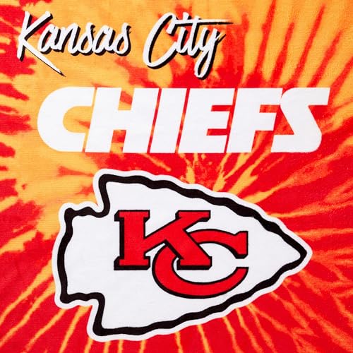 Image of NORTHWEST NFL Kansas City Chiefs Unisex-Adult Beach Towel, 30 inch x 60 inch, Psychedelic (Pack of 6)