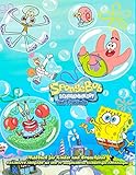  SpongeBob Schwammkopf und Freunde: EXKLUSIVE AUSGABE mit über 50 ausgewählten hochwertigen Abbildungen: Malbuch für Kinder und Erwachsene