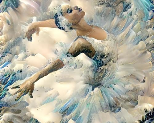 Beautiful Girl Dance SERENDIPITP affiche toile grand format 58 x 90 cm decoration murale