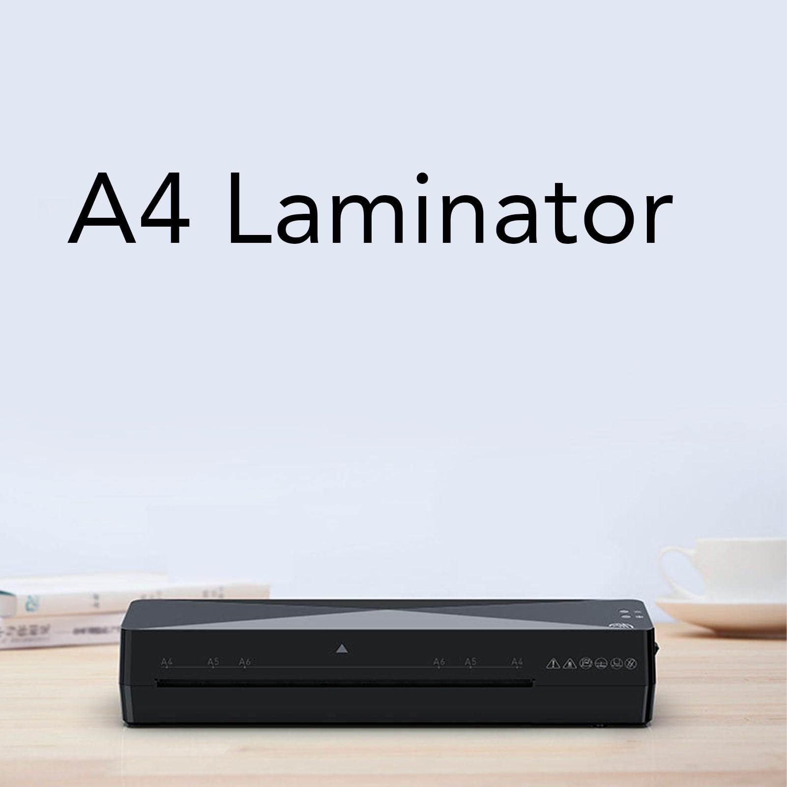 A4 Laminating Machine, 3in Laminator for Photo Documents Certificates, Faster and Stronger Laminating, ABS Film Removal, Efficient Heat Sealing with Quartz Wire, Portable Size