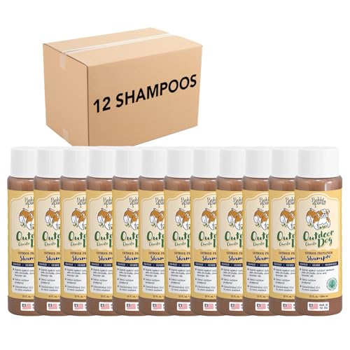 Image of Bobbi Panter Outdoor Dog Shampoo Citronella, Cedarwood & Lavender - Protective Natural Formula for Outdoor Exposure, Cleanses & Soothes Skin, Tear-Free, 20:1 Concentrate, 13 oz (Case of 12)