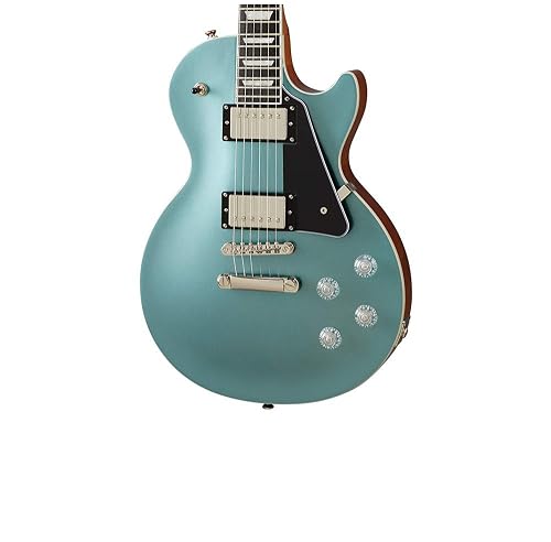 Amazon.com: Epiphone Les Paul Modern, Faded Pelham Blue : Musical