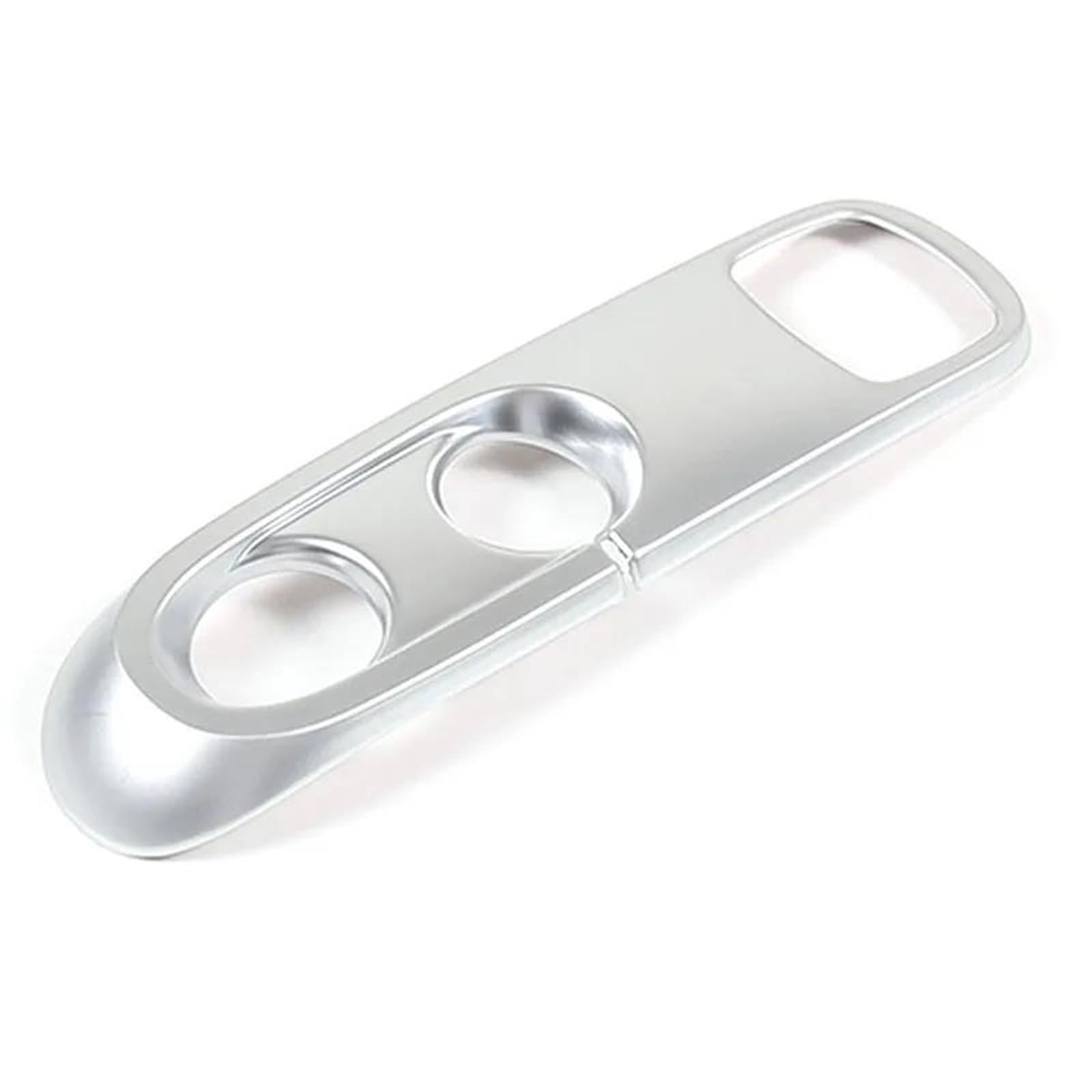 Car Center Console Gear Shift Panel Cover Trim Stickers for Mercedes for Smart 451 for Fortwo 2009-2015 OOPUHKSY(Silver)