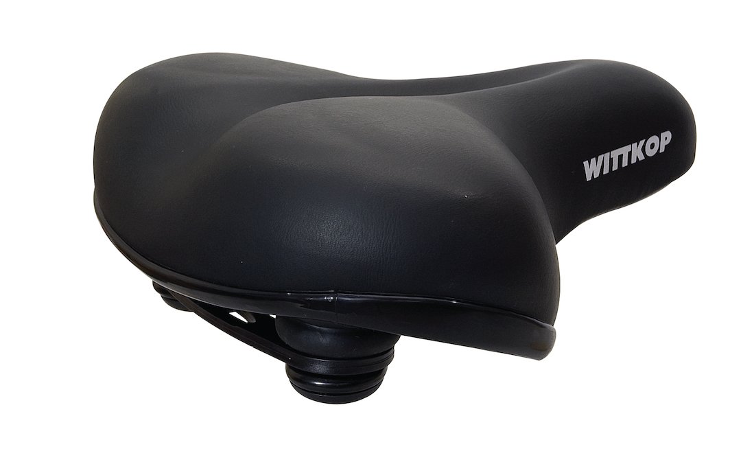 Wittkop City Sattel Big Classic schwarz Unisex schwarz,Unisex Sport & Freizeit