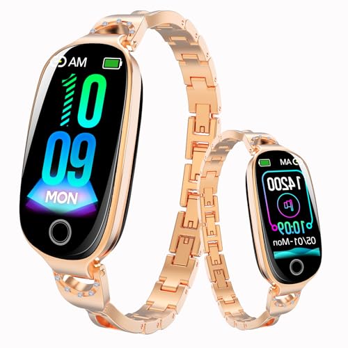 Image of Fitness Trackers for Women Smart Watch Fitness Watch with Sleep Monitoring Heart Rate Monitor Step Counter Female Health Multiple Sport Modes for Android iOS