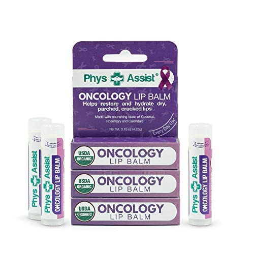 Oncology Lip Balm USDA Organic 3-Pack