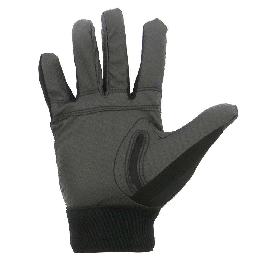 Friction Gloves Friction Warm Fleece-Lined Ultimate Frisbee Gloves - Pair - Black - Men M