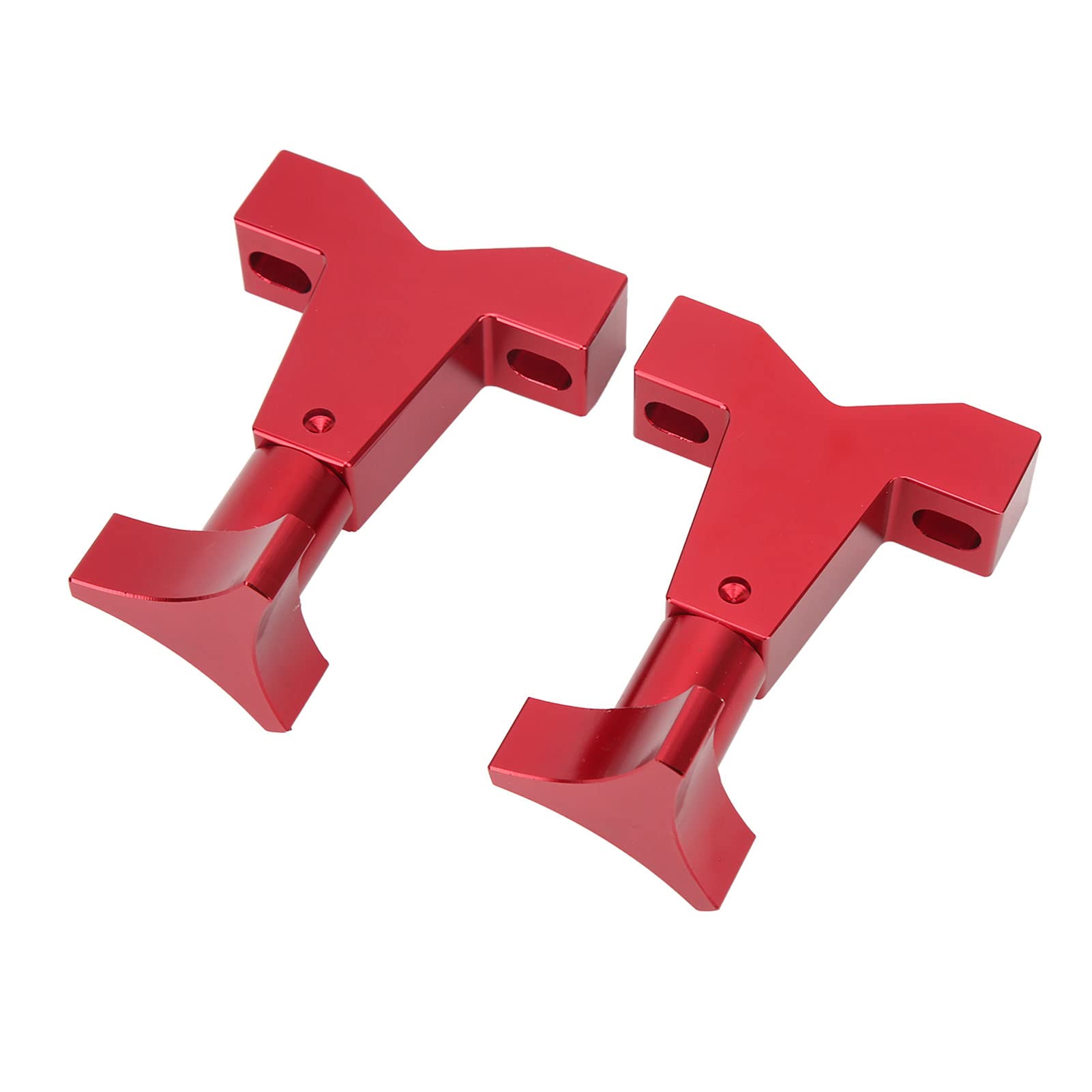 Lift Jack Mount 6061 Billet Aluminio Rojo Anodizado Reemplazo para Offroad 1in a 2.5in Tubos Redondos Cuadrados