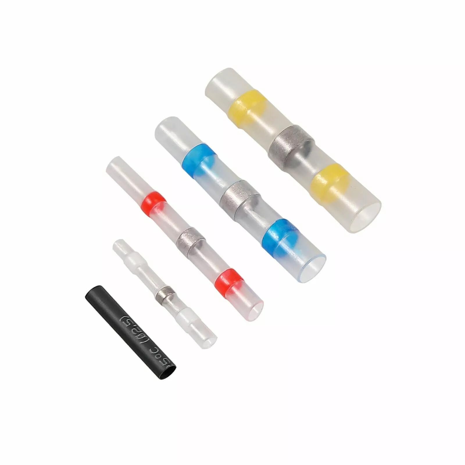 400 Pcs of Solder Seal Wire Connectors Heat Shrink Butt Splice Terminals