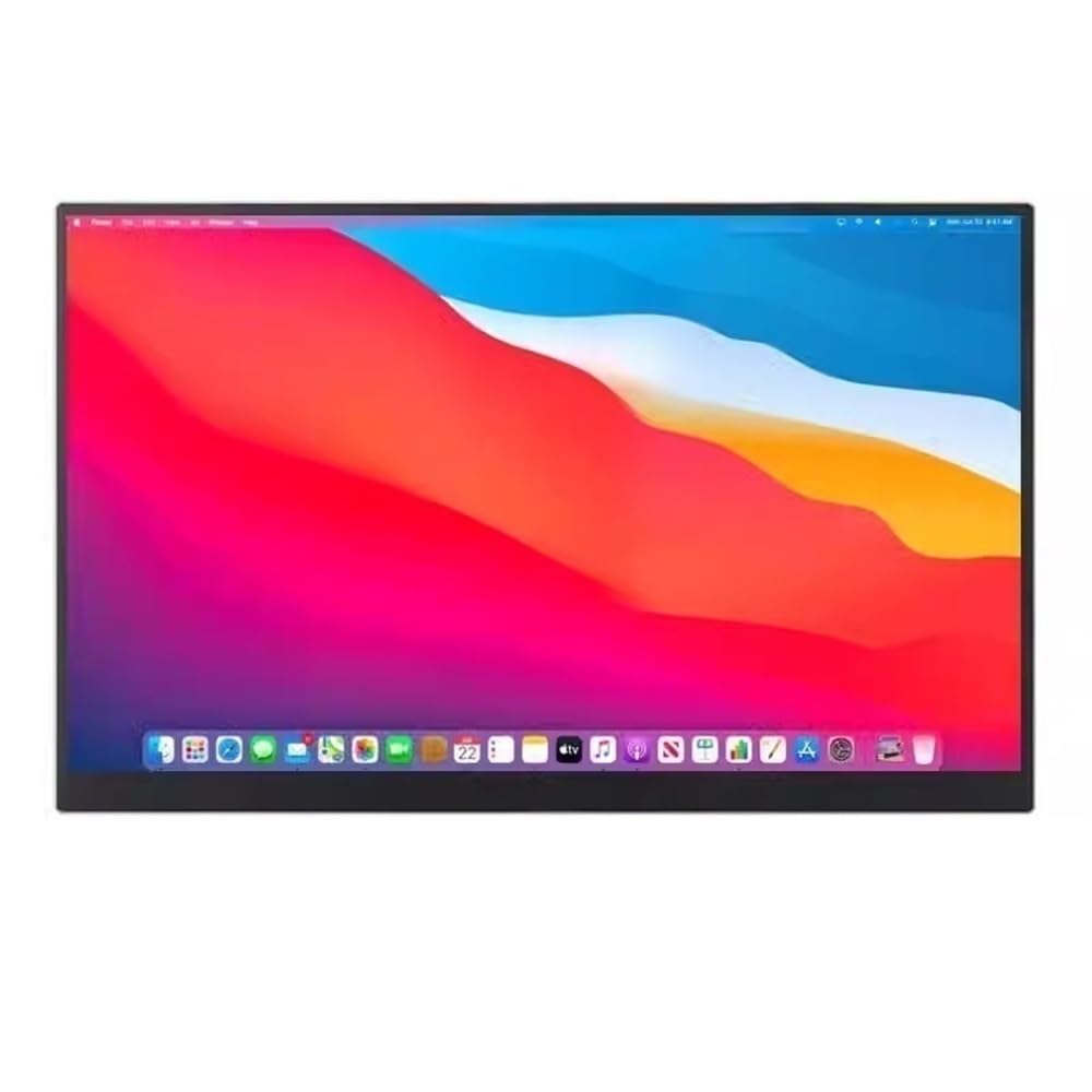 Monitor portatile for videogiochi, audio e video, risoluzione Full HD 1080P, da 15,6 pollici, con schermo di espansione multifunzione Monitor per Smart Working
