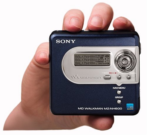 Sony Mz-nh600 Bleu Hi-minidisc Walkman : Amazon.fr: High-Tech