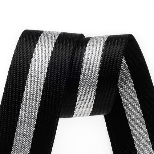 Image of chushui Metallic Thread Purse Strap for Women, Woven Replacement Bag Strap