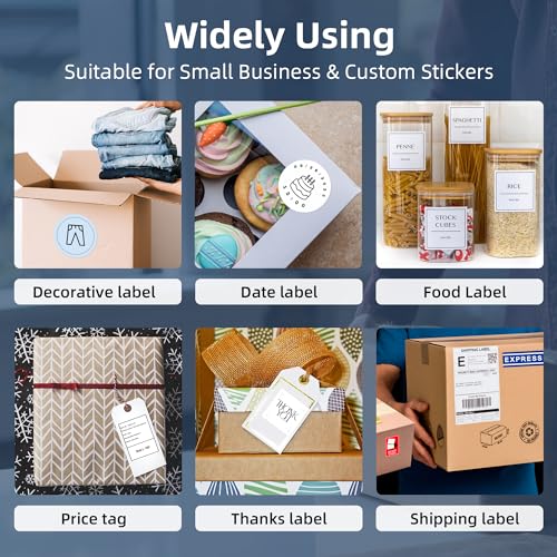 Image of Jiose Shipping Label Printer - 4x6 Thermal Printer for Small Business | Compatible with MacOS Windows