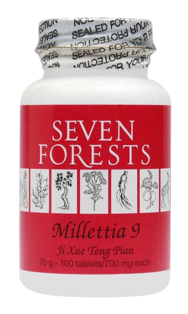 Seven ForestsMillettia 9 Ji Xue Teng Pian, 100 Tablets
