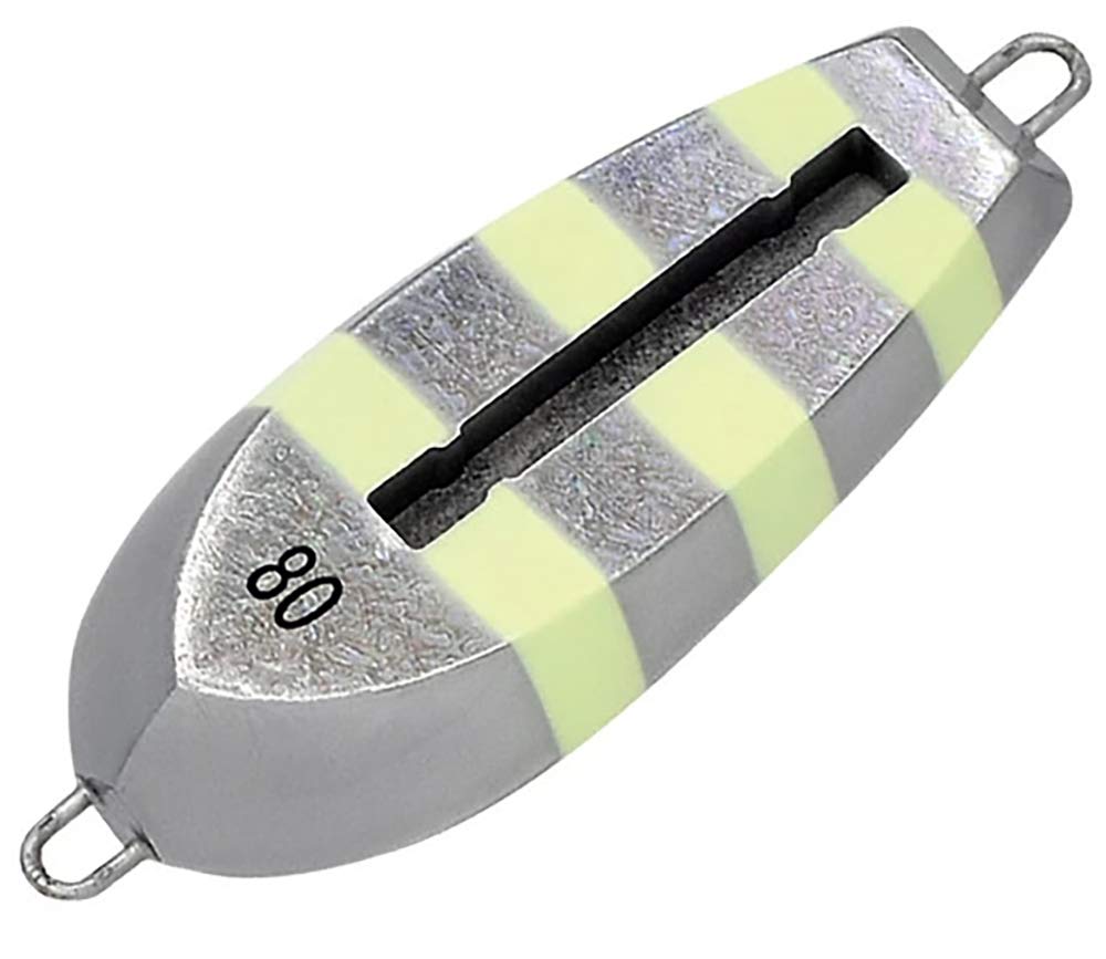 Lumica (Japan Chemical Luminescence) A20275 Go-to Custom Sinker for Light Guidance, No. 80, Silver Zebra