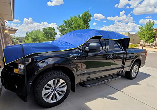 Texas Hail Cover B/Rapid Ready for 4D Midsize Pickup Trucks Against Large Hail (F-150 or Similar) US & China Patents Setup in 2 min 2 500+Users in the US Amazons Professional Grade Protection