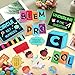 Pajean 59 Pcs Math Bulletin Board Set Cubes Math Keywords Symbol Poster Problem Solving Bulletin Board Decor Paper Cutouts for Home School Classroom Wall Educational Poster Teacher Supplies(59,Cube)