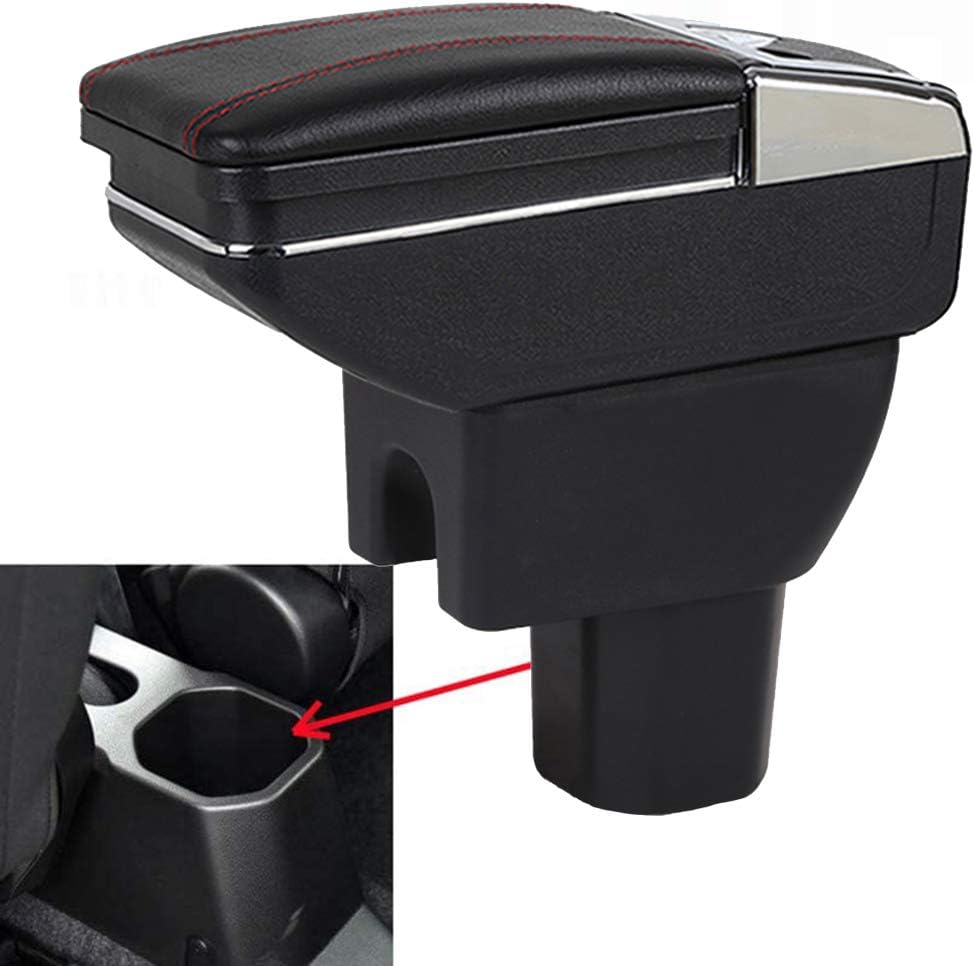 SZSSCAR Leather Car Parts Center Console Armrest Box Compatible with
