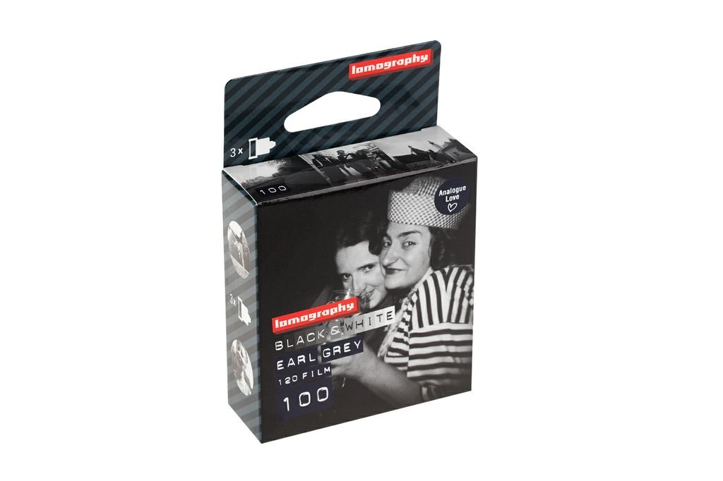 Lomography Earl Grey B&W 100 ISO 120 (3 Pack)