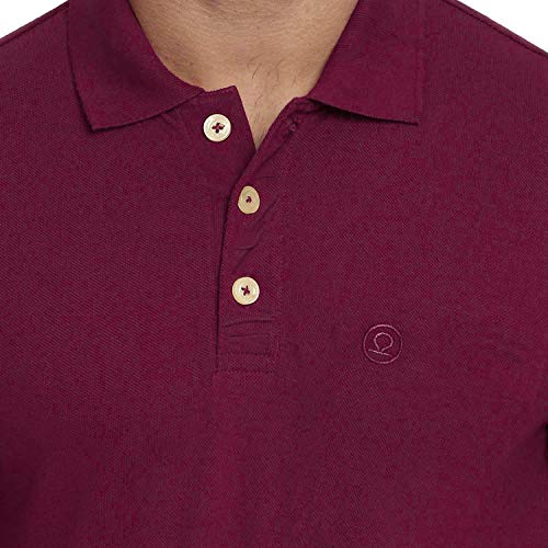 Image of CHKOKKO Men's Cotton Regular Fit Half Sleeves Polo T-Shirt