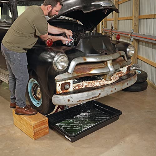 New Pig Containment Tray - 40.25" L X 28.25" W X 5" H - 17.95 Gal. Sump Capacity - Pak921 #TOP2