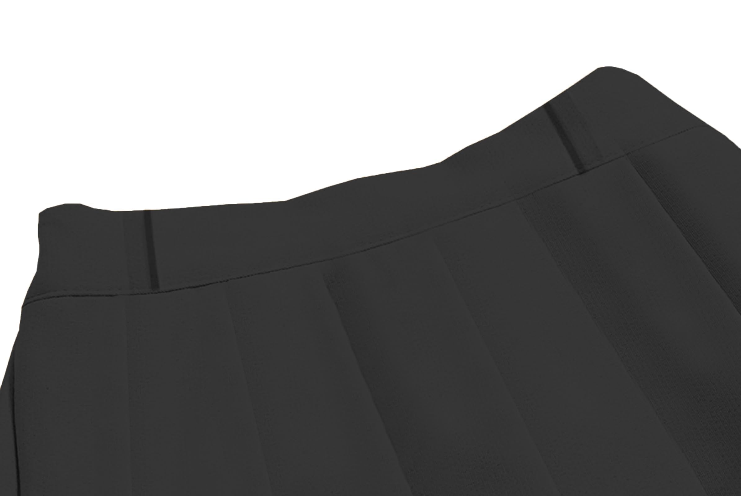 SANGTREE Women Mini Skirt Pleated Belted A-Line Stretchy Club Y2k Skirts with Belt