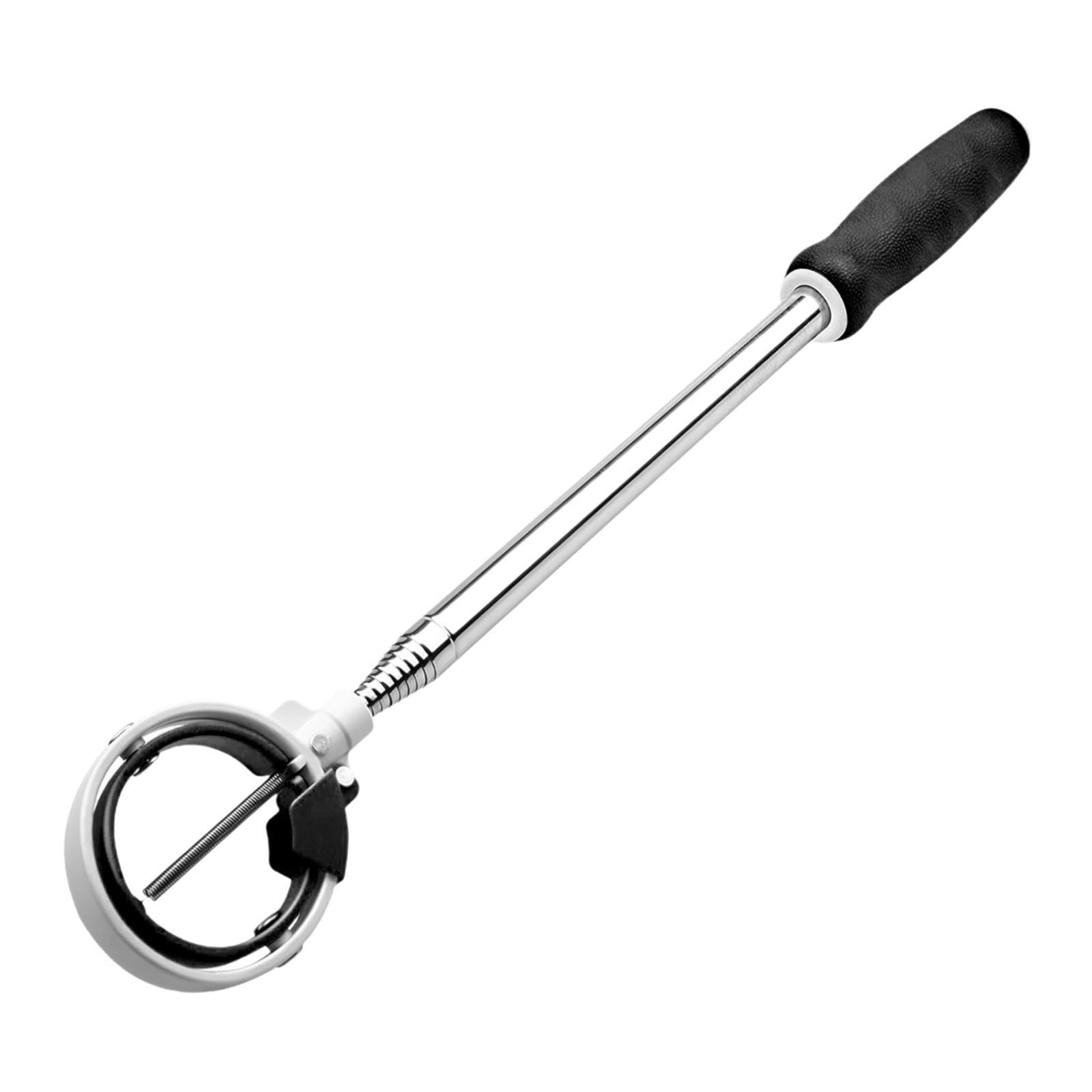 Recupera Palline da Golf, Accessorio per Raccogliere Palline da Golf con Asta in Acciaio Inossidabile, Impugnatura in Gomma Antiscivolo, Alta Visibili, Verde