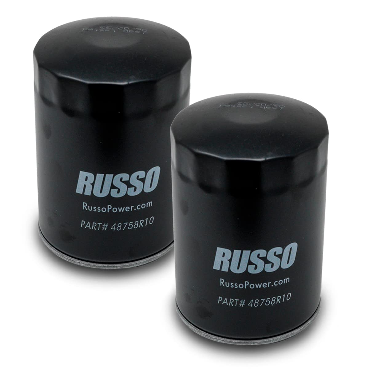 RUSSO 2PK Transmission Filter for Scag 48758, Bobcat 6515541, Exmark 103-2146