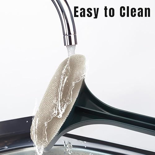 Miniatura 5 de Removedor de polvo de doble cara para ventana, cepillo limpiador de malla 2 en 1, cepillo mágico de limpieza de ventanas, cepillo de limpieza de