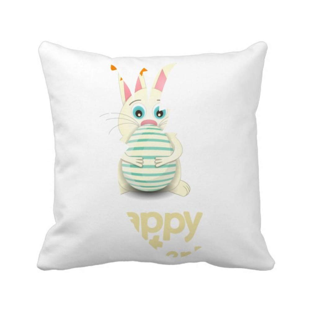 Housse de coussin carrée œuf et nœud ananas pour embellir votre canapé
