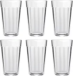 Conjunto 6 Copos Americano Original 450ml Vidro Nadir Figueiredo (2910)