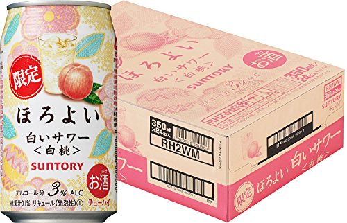 サントリーほろよい<白いサワー[白桃]> [ チューハイ 350ml×24缶 ]