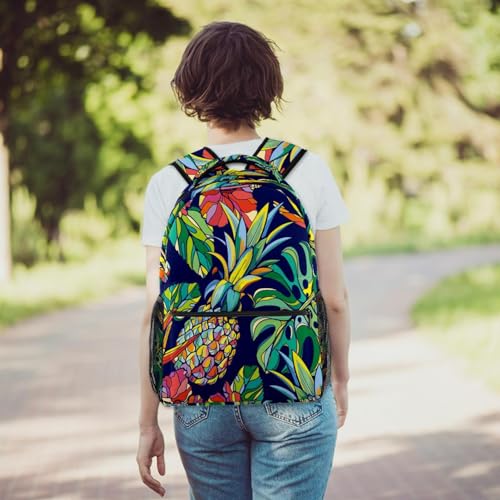 Sac à dos ordinateur portable ananas idéal pour les cours