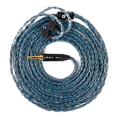 Câble pour écouteurs intra-auriculaires KBEAR JunTian 16 fils CCZ Melody 5N OCC