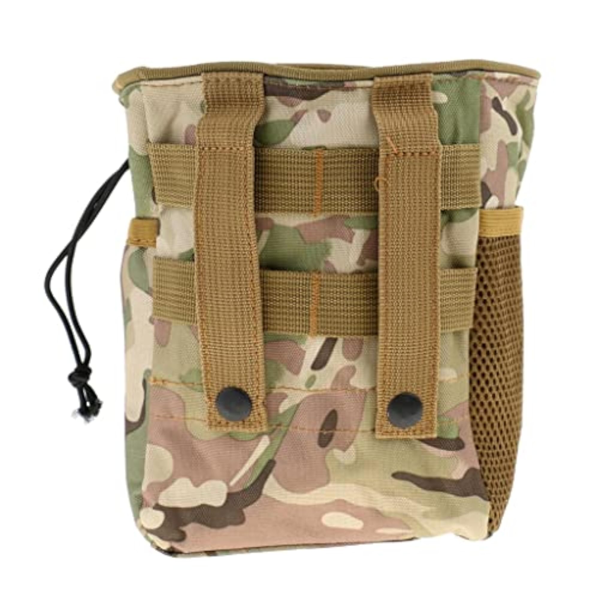 Molle Pouch Drawstring Dump Drop Bag, Camo