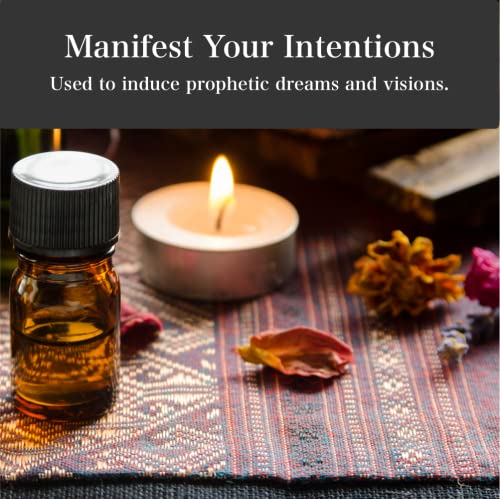 Dream Herbal Spell Candle | Handmade With Herbs & Essential Oils, Natural Soy Wax | Aromatherapy, Manifestation, Prophetic Dreams, Visions, Intuition & Insight | Wiccan, Pagan & Magick #TOP1