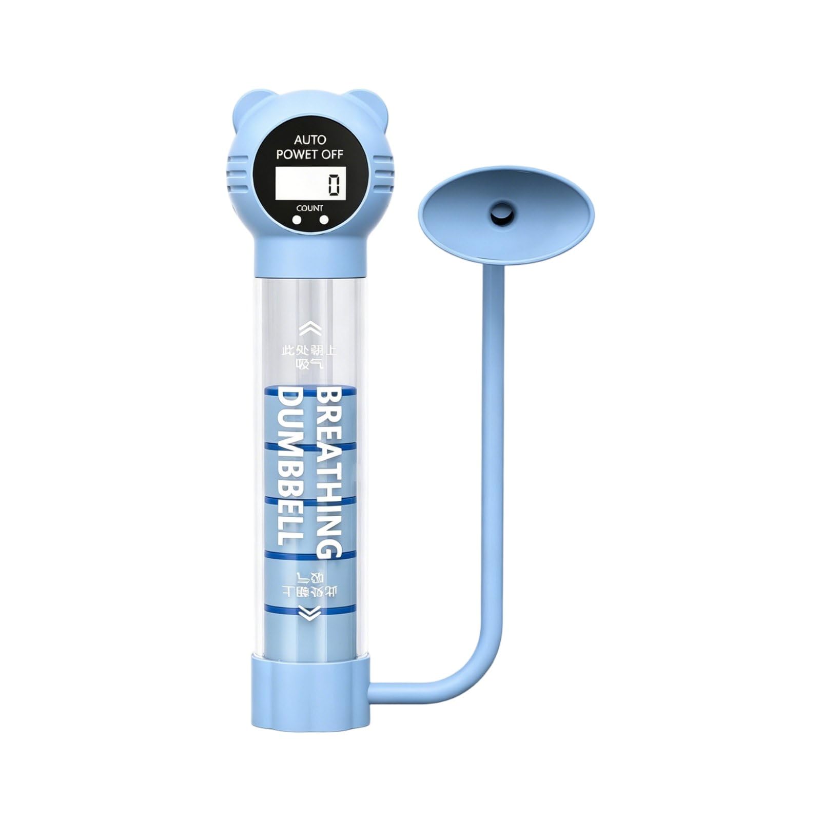 Core Strengthening Abdominal Breathing Exerciser Cardiopulmonary Training Abdominal Breathing Exerciser Multi-Functional Lung Capacity Exerciser Compact and Portable for Dancers, Athletes, Sin-image-38