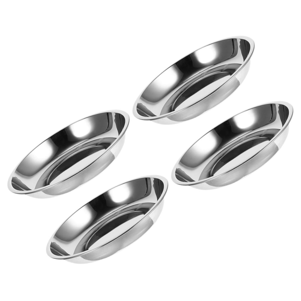 POPETPOP 20 Pezzi Ciotola Per Gatti In Acciaio Inossidabile Ciotola Per Cani In Acciaio Inox Ciotole In Acciaio Inossidabile Per Cani Ciotole Per Cibo Per Gatti In