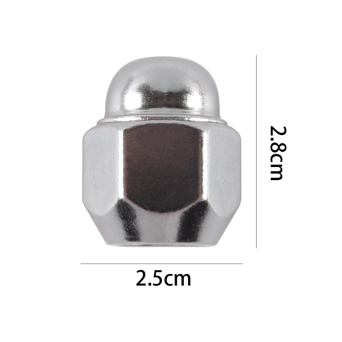Dadi ruota M12x1,25 40224-ZN50A 40224V5510 per pneumatici Sunshine Xuan Yi Teana