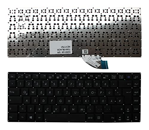 Clavier pour Ordinateur Portable Conception Précise Pièce Remplacement ASUS 0KNB0-410CGE00 Noir