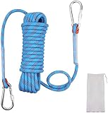 Wlikn 多用途ロープ 10mm 最大引張荷重1200kg 10M/20M/30M 防水 頑丈 洗濯 補助 テント 園芸 アウトドア キャンプ用 防災 強風対策 収納袋付き