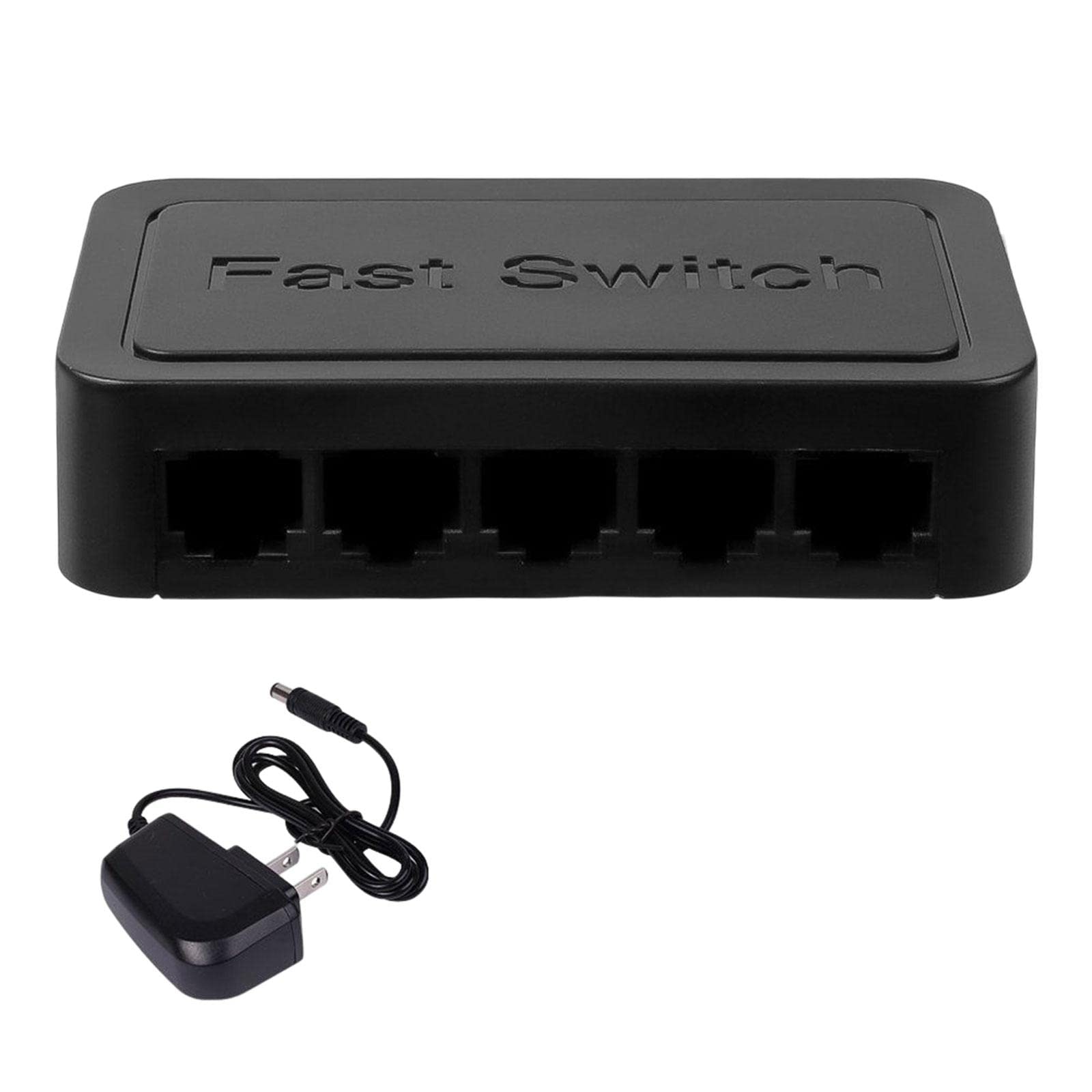 SHOPORA® 5 Port Gigabit Ethernet Attachments Mini Network Switch for Dormitory Office White | Enterprise Networking, Servers | Switches & Hubs | Network Switches-image-48