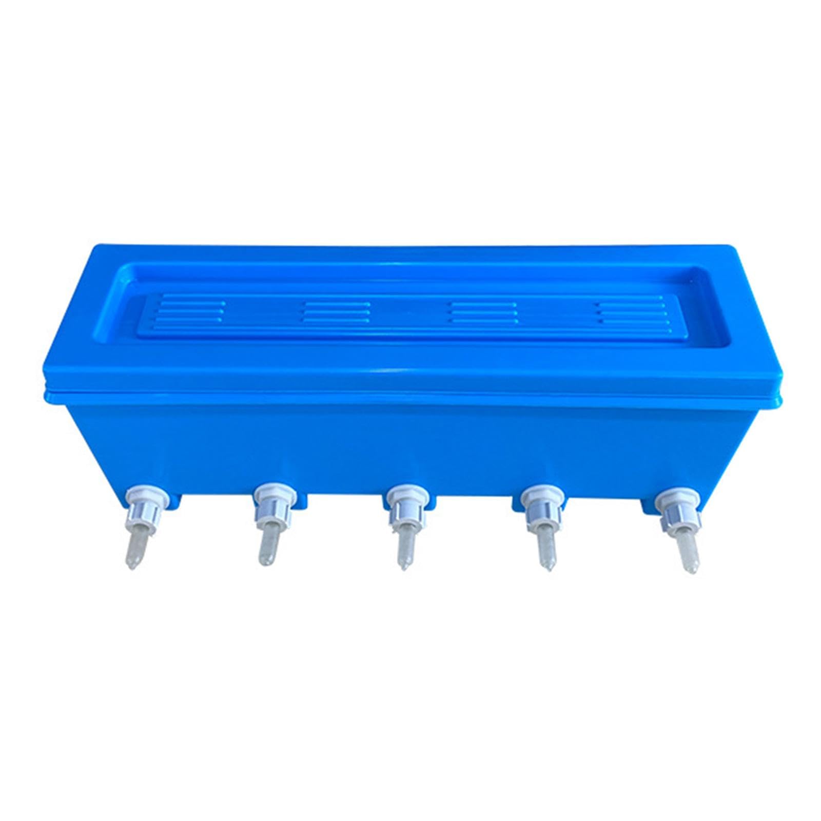 Botella de alimentación para cordero, biberones, suministros de alimentación para cordero, azul, equipo para beber de granja, botella de bebida para