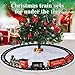 BainGesk Train Set, Christmas Train Set with Steam, Light and Sounds, Electric Train Toy for Boys & Girls, Christmas Train Set for Under The Tree, Gifts for 3 4 5 6 7 8 Year Old Kids
